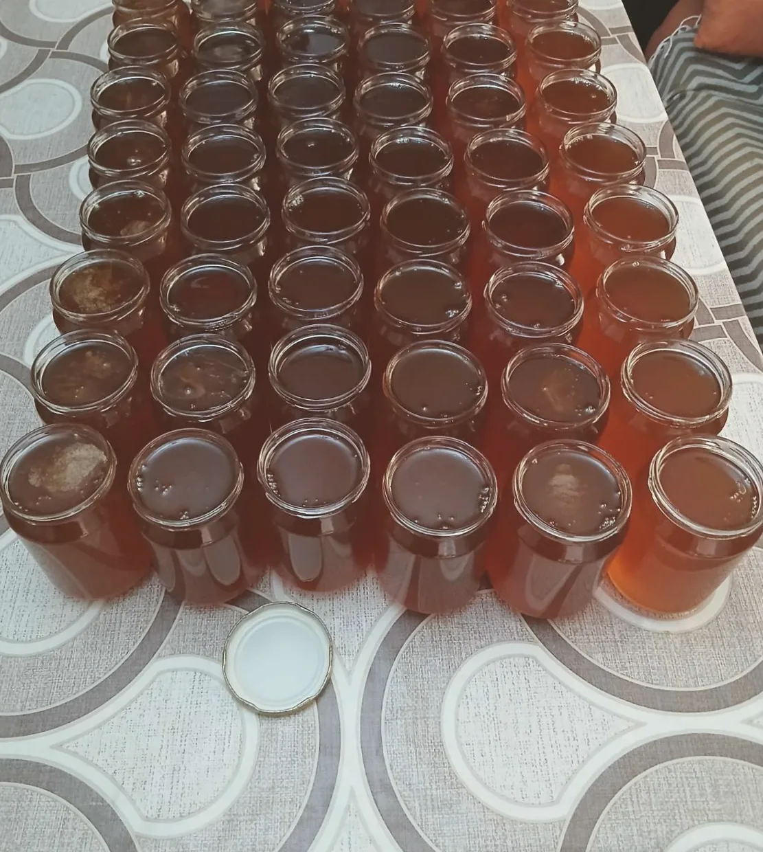 Napunjene tegle meda